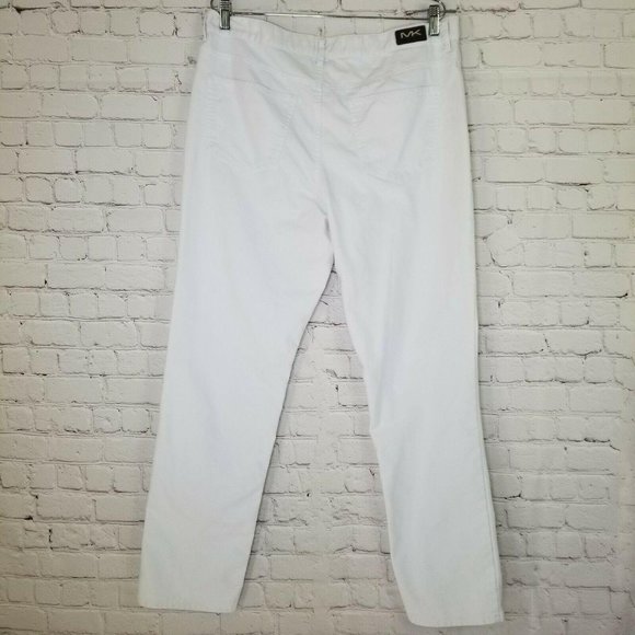 Michael Kors White Jean 36x32 Classic Straight Leg - Picture 2 of 10